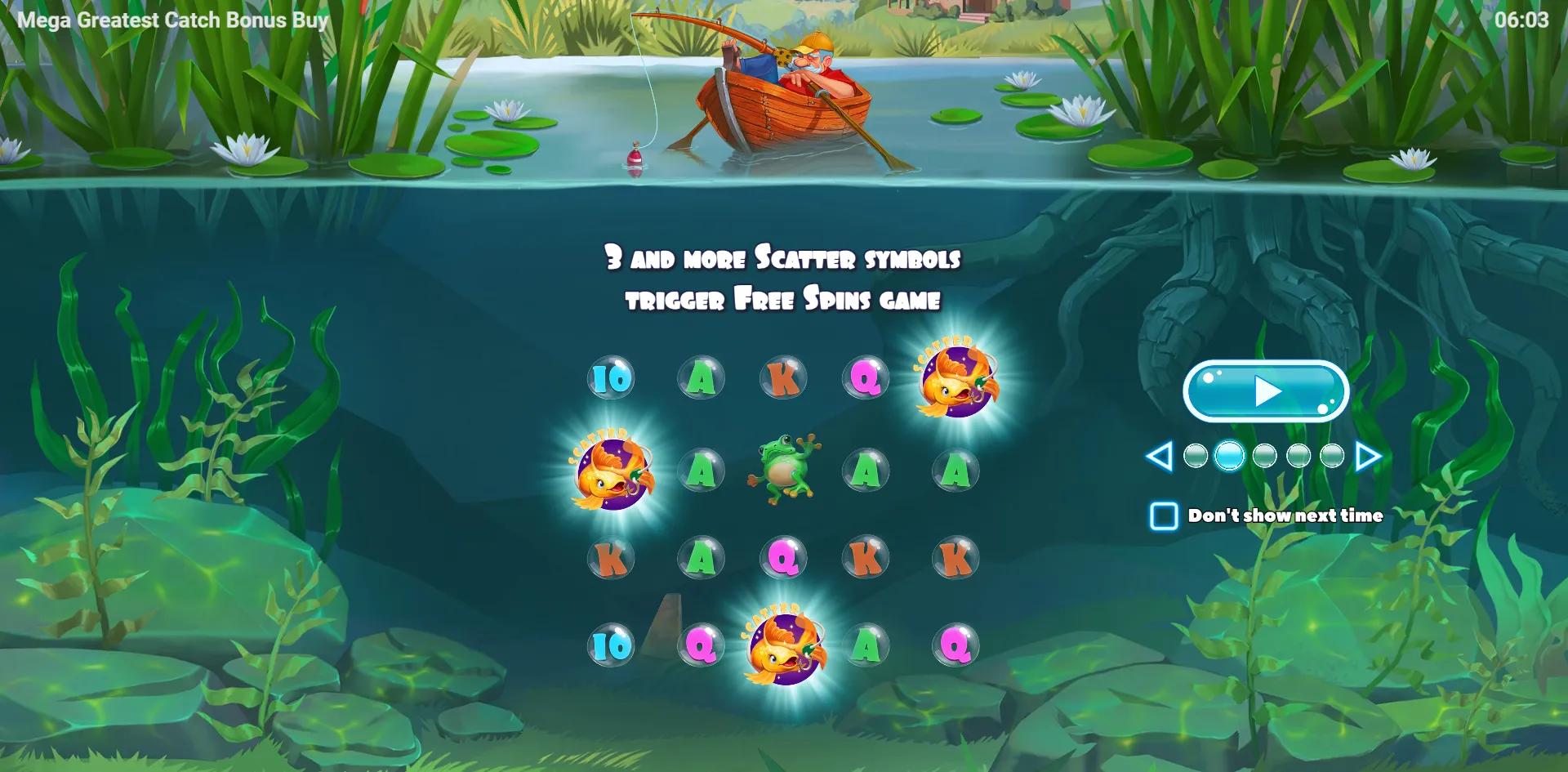 Mega Greatest Catch Bonus Buy - Evoplay Slot