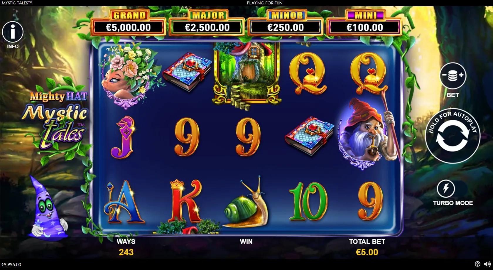Mighty Hat: Mystic Tales - Playtech Slot