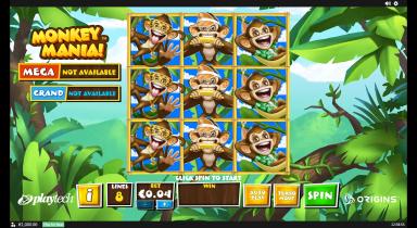 Monkey Mania - Playtech Slot