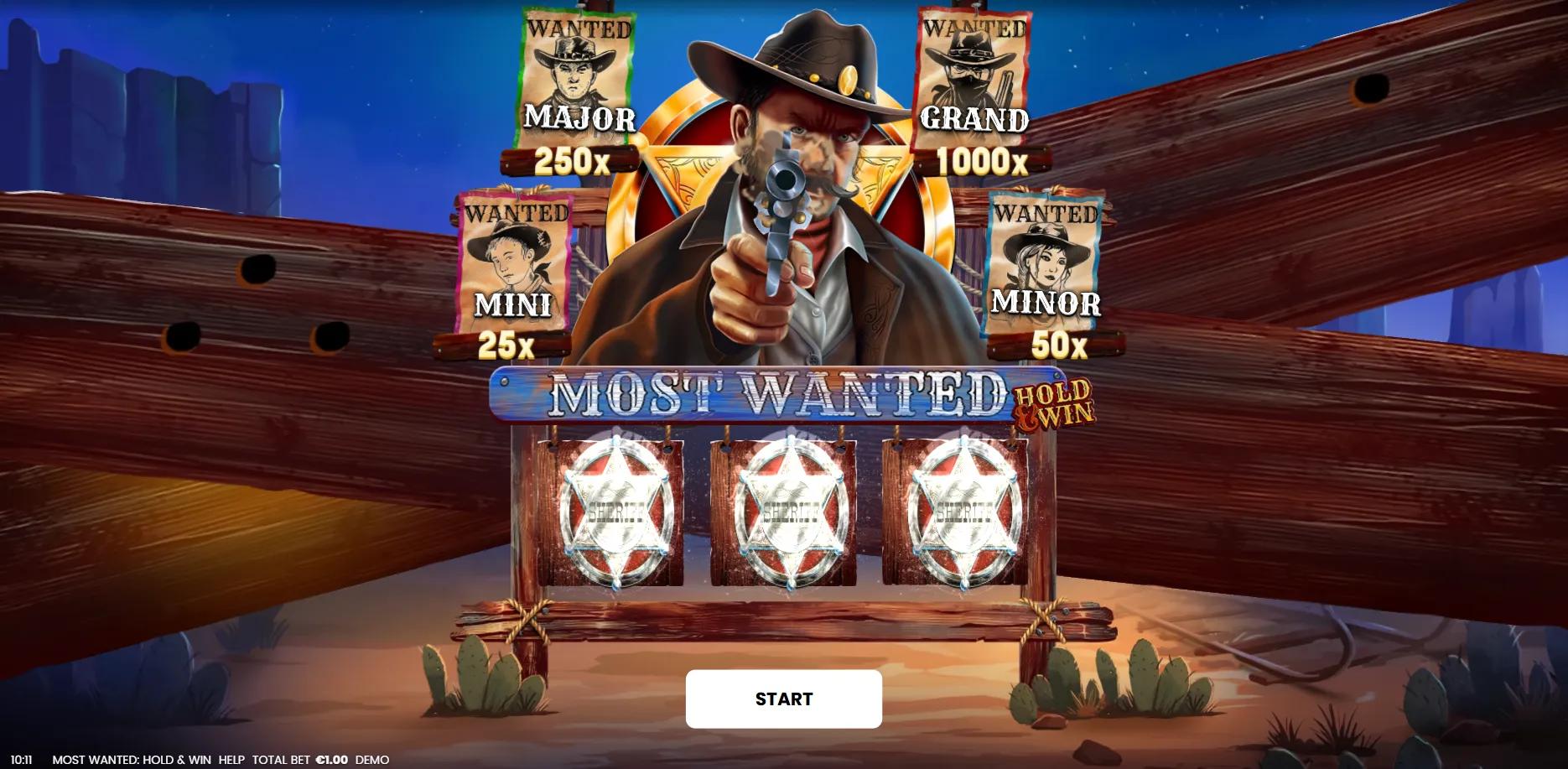 Most Wanted: Hold & Win - Octoplay Slot