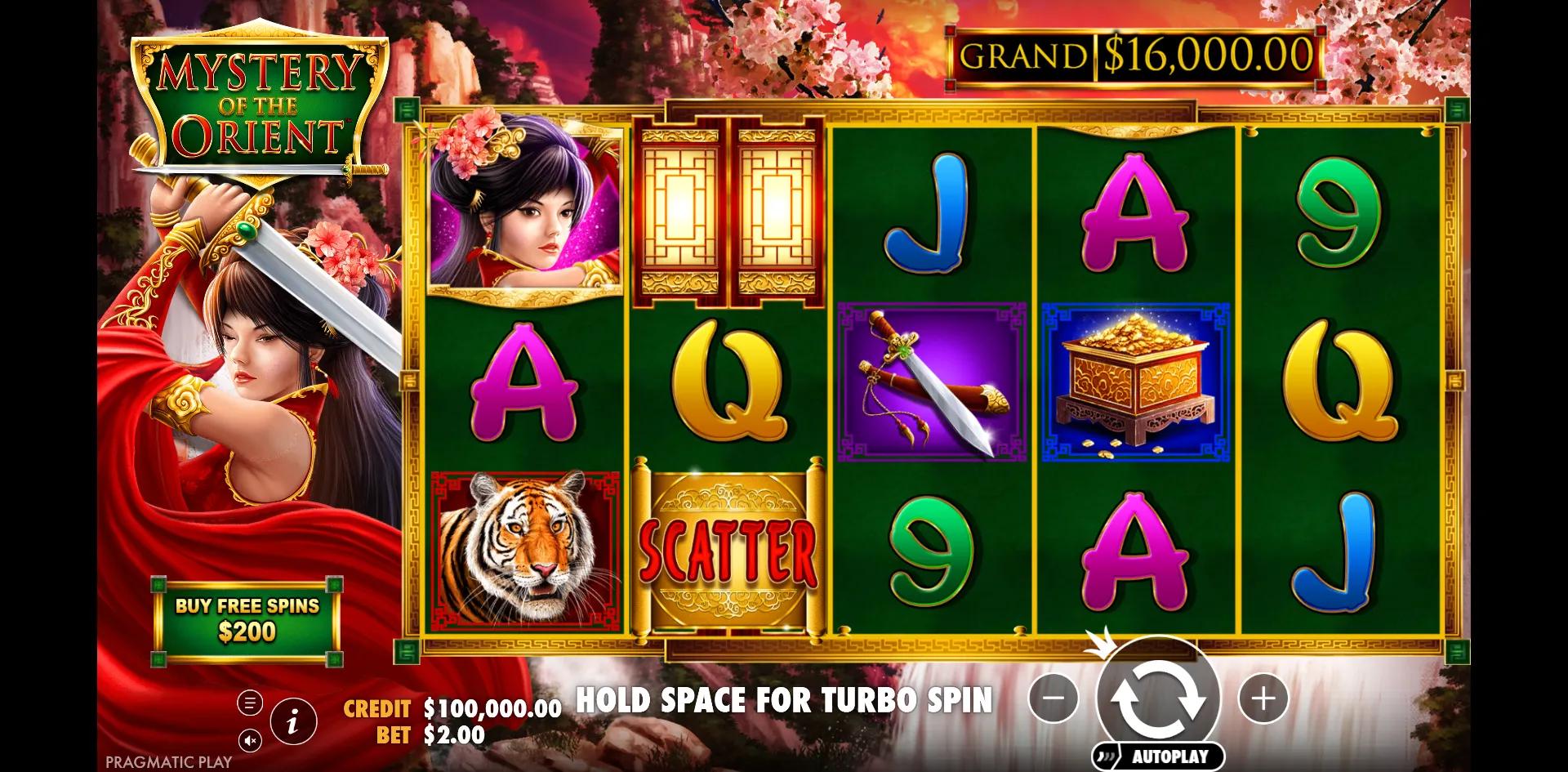 Mystery of the Orient - Pragmatic Play Slot