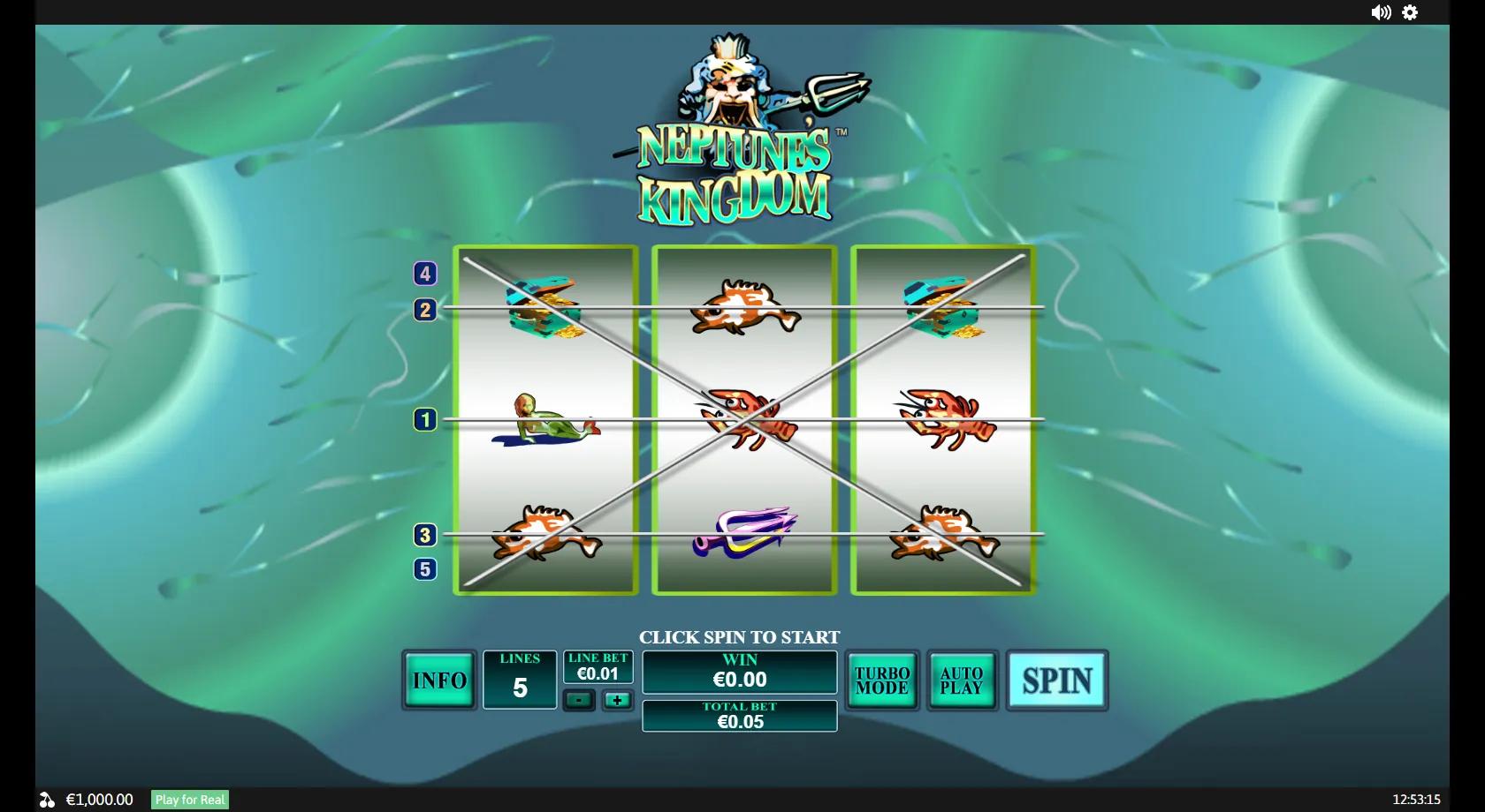 Neptune's Kingdom - Playtech Slot