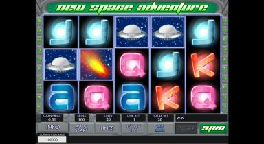 New Space Adventure - Playtech Slot