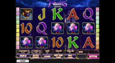 Nights Reels - Playtech Slot