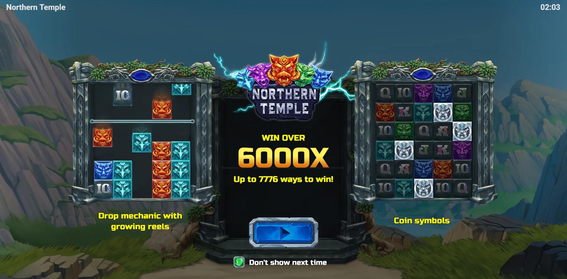 Northern Temple - Evoplay Slot