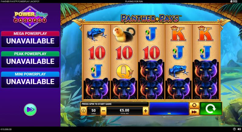 Panther Pays: PowerPlay Jackpot