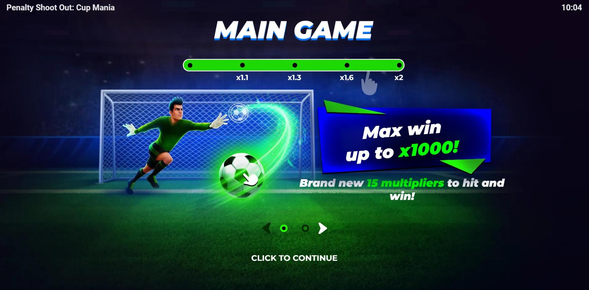 Penalty Shoot Out: Cup Mania - Evoplay Slot