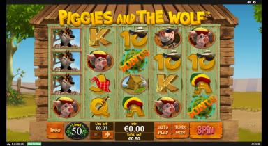 Piggies and the Wolf - Playtech Slot
