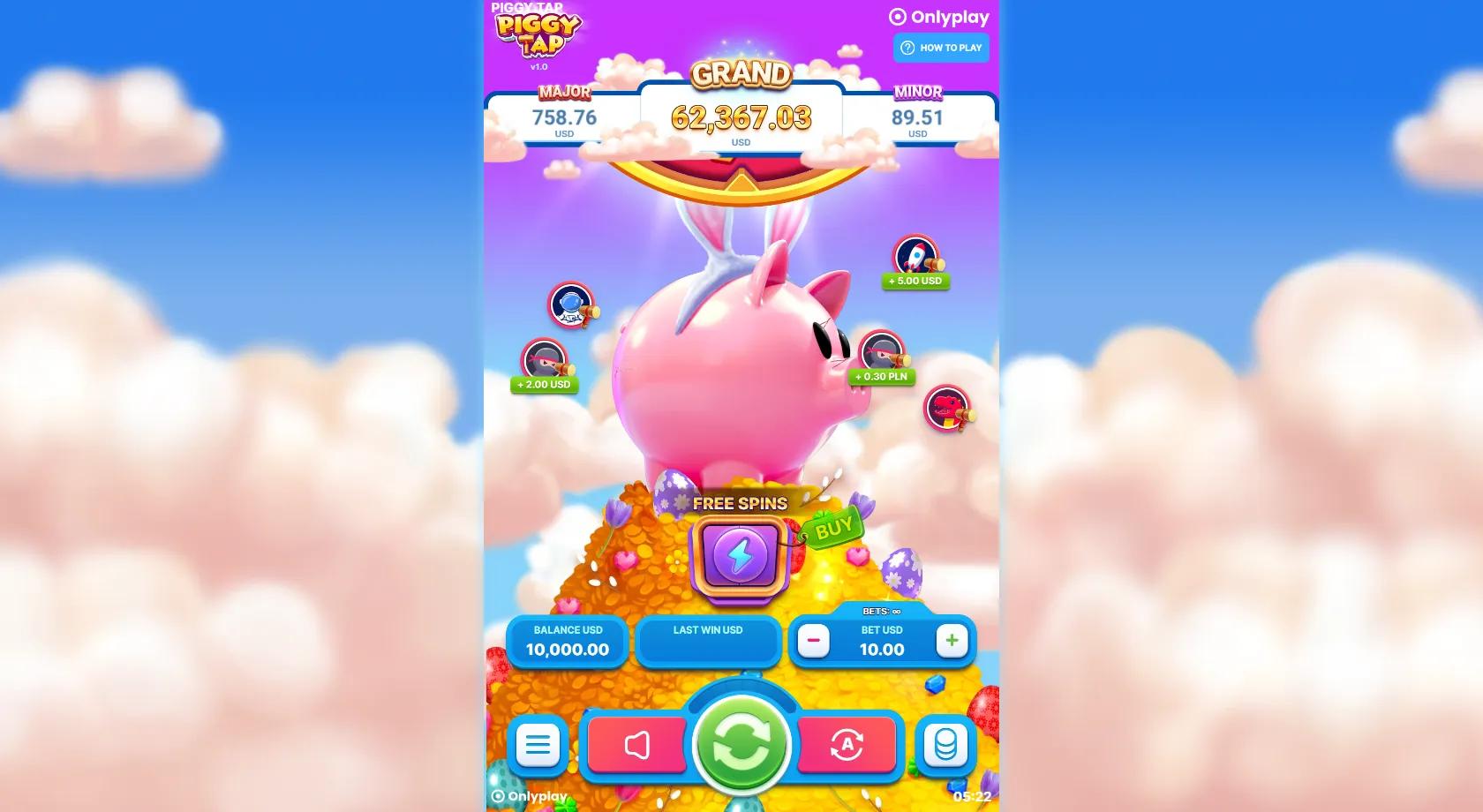 Piggy Tap - Onlyplay Slot