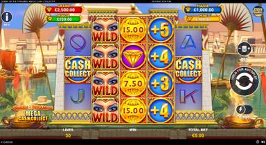 Queen of the Pyramids: Mega Cash Collect - Playtech Slot