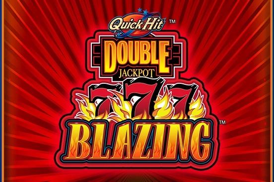 Quick Hit Double Jackpot Blazing 777's - Light & Wonder Slot