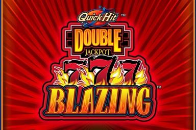 Quick Hit Double Jackpot Blazing 777's - Light & Wonder Slot