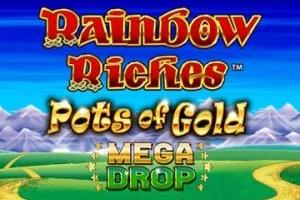 Rainbow Riches Pots of Gold Mega Drop - Light & Wonder Slot