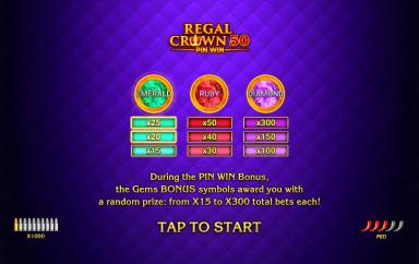 Regal Crown 50 - Amigo Gaming Slot