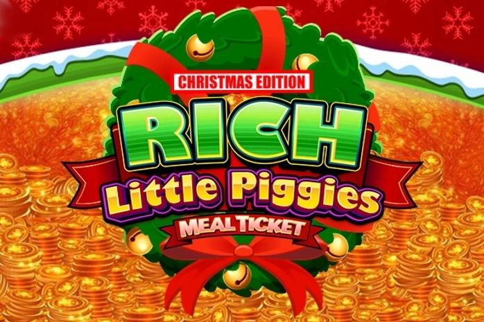 Rich Little Piggies Meal Ticket Christmas Edition - Light & Wonder Slot