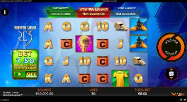 Roberto Carlos: Sporting Legends - Playtech Slot