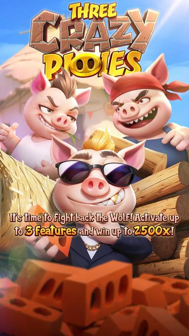 Three Crazy Piggies - PG Soft Slot