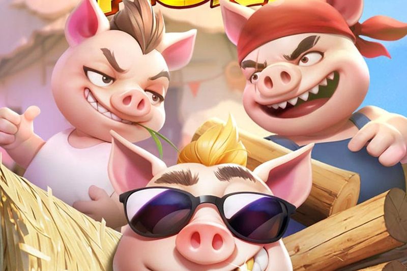 Three Crazy Piggies