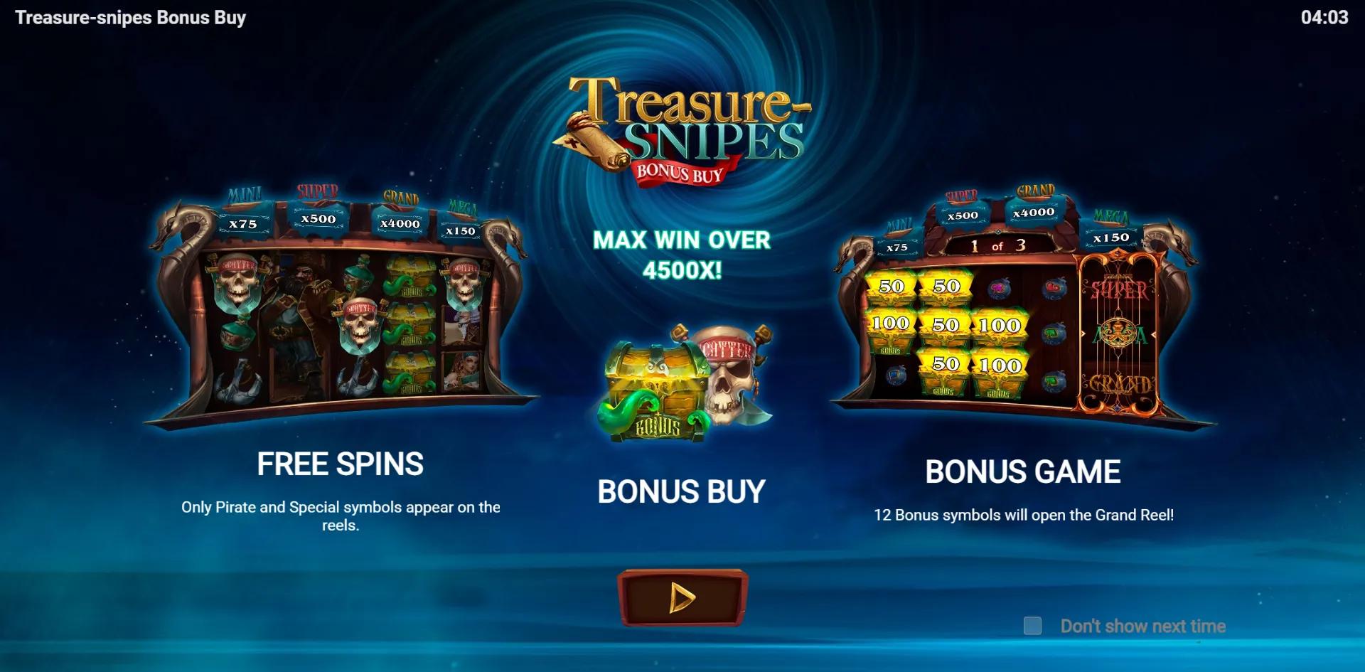 Treasure-snipes Bonus Buy - Evoplay Slot