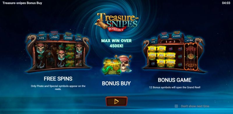 Treasure-snipes Bonus Buy