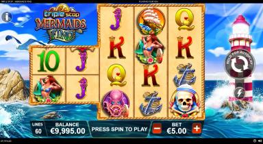Triple Stop: Mermaids Find - Playtech Slot