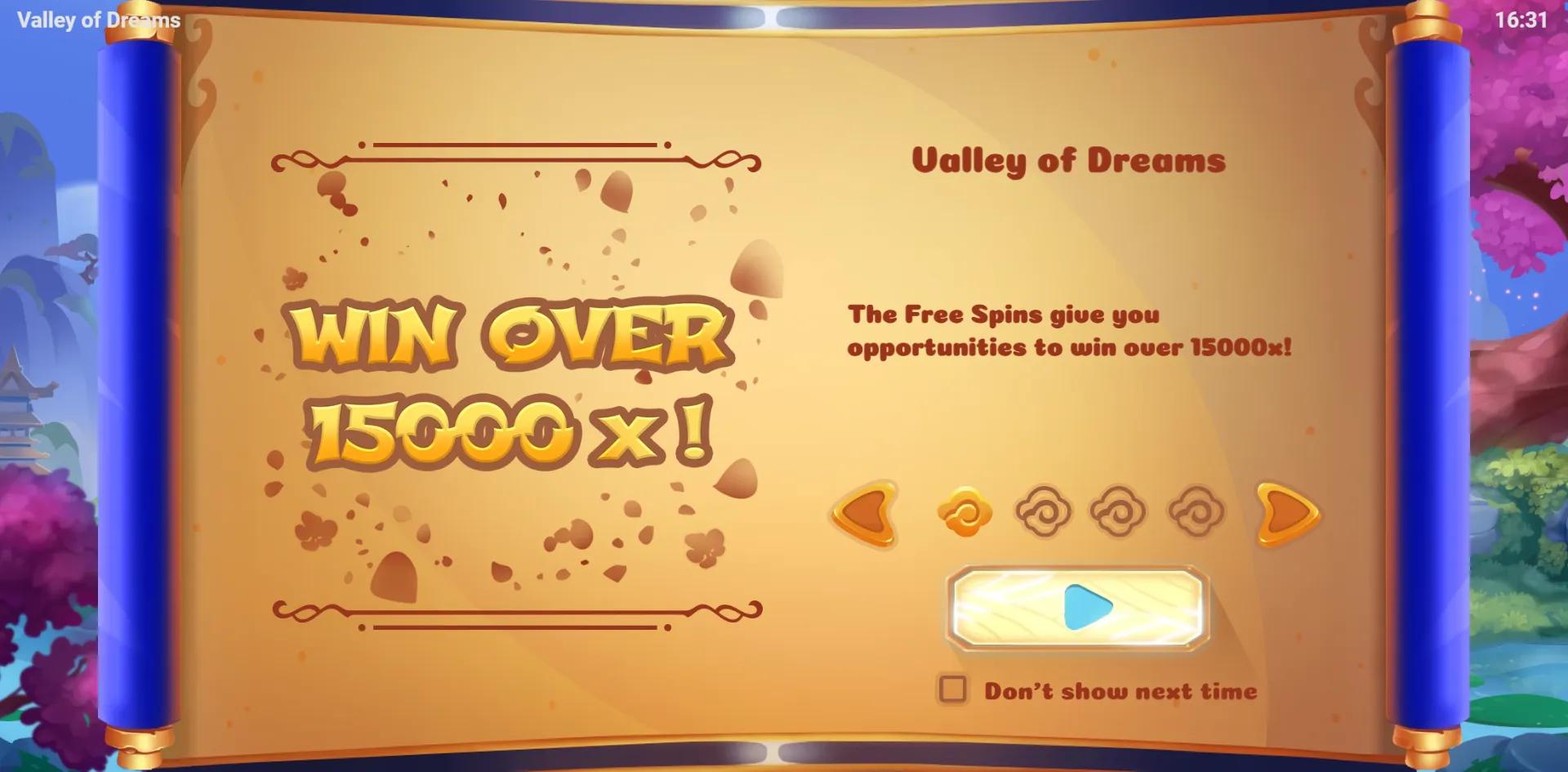 Valley of Dreams - Evoplay Slot