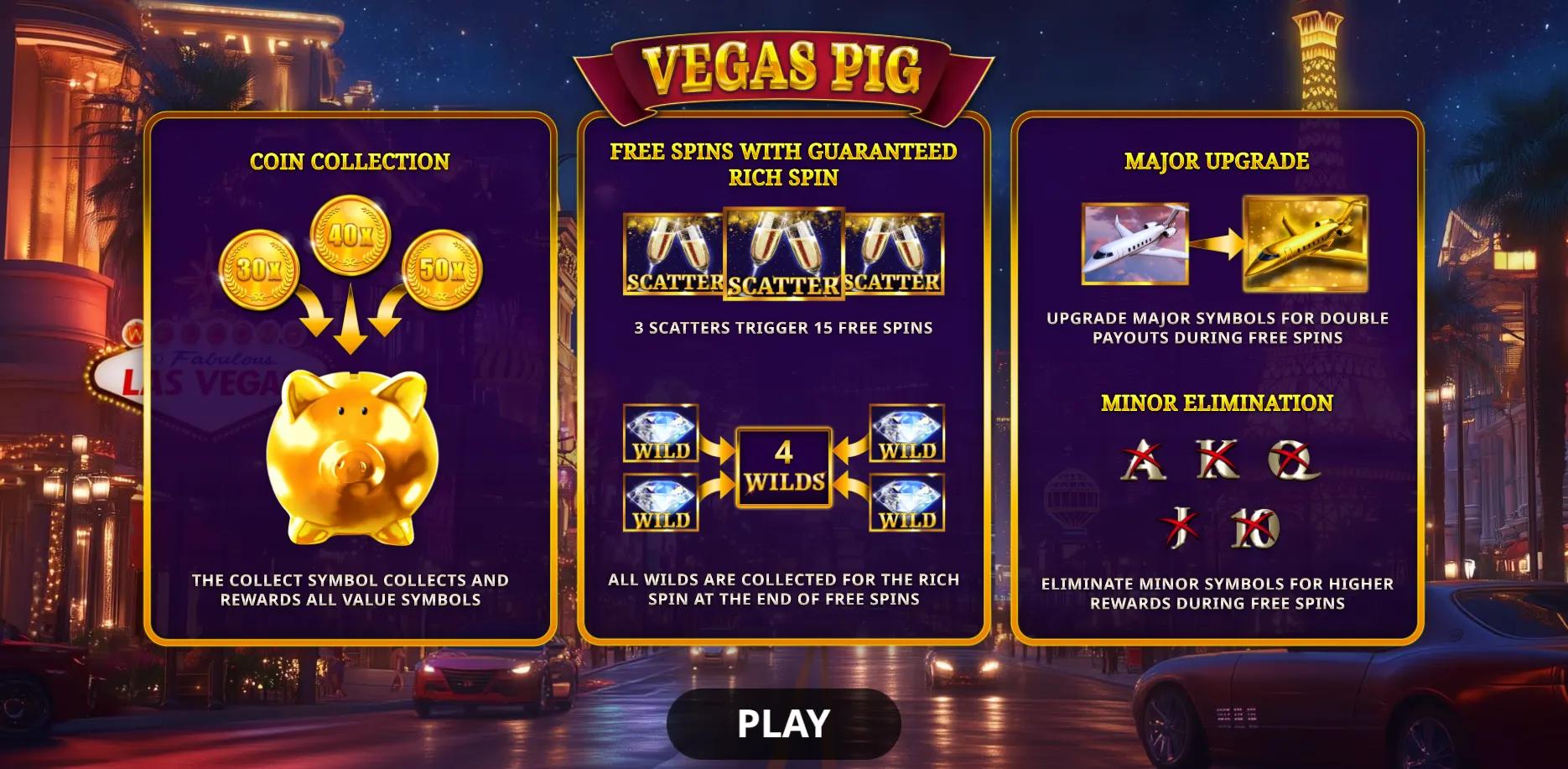 Vegas Pig - Booming Games Slot