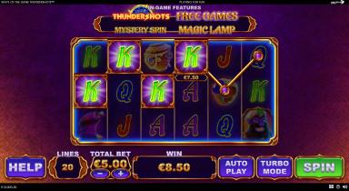 Ways of the Genie Thundershots - Playtech Slot