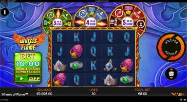 Wheels of Flame - Playtech Slot