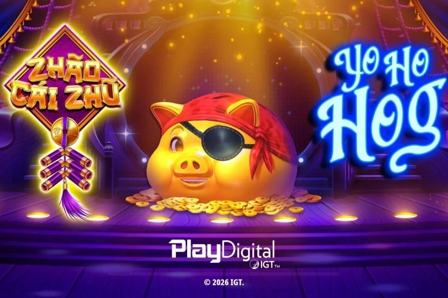 Zhao Cai Zhu: Yo Ho Hog - IGT Slot
